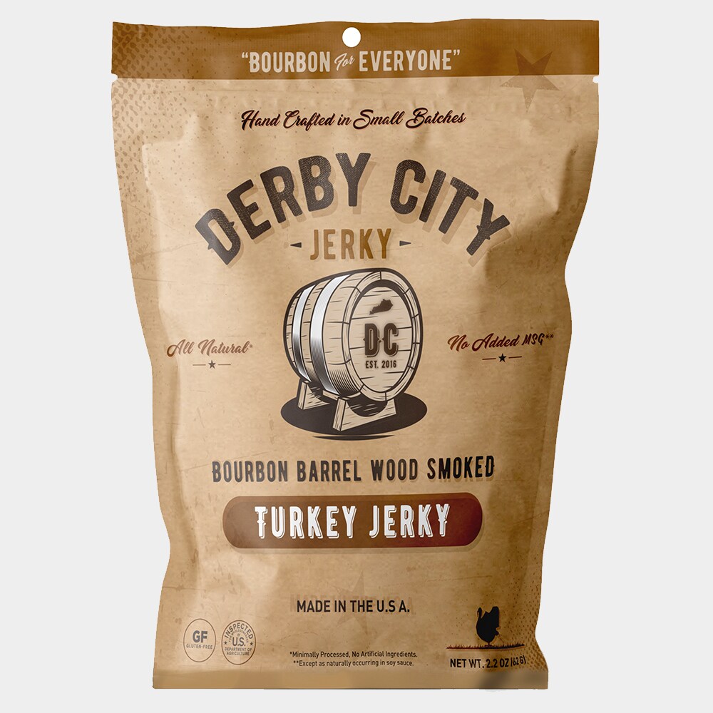 DERBY CITY JERKY DCJ04126 2.2-oz. Meat snacks