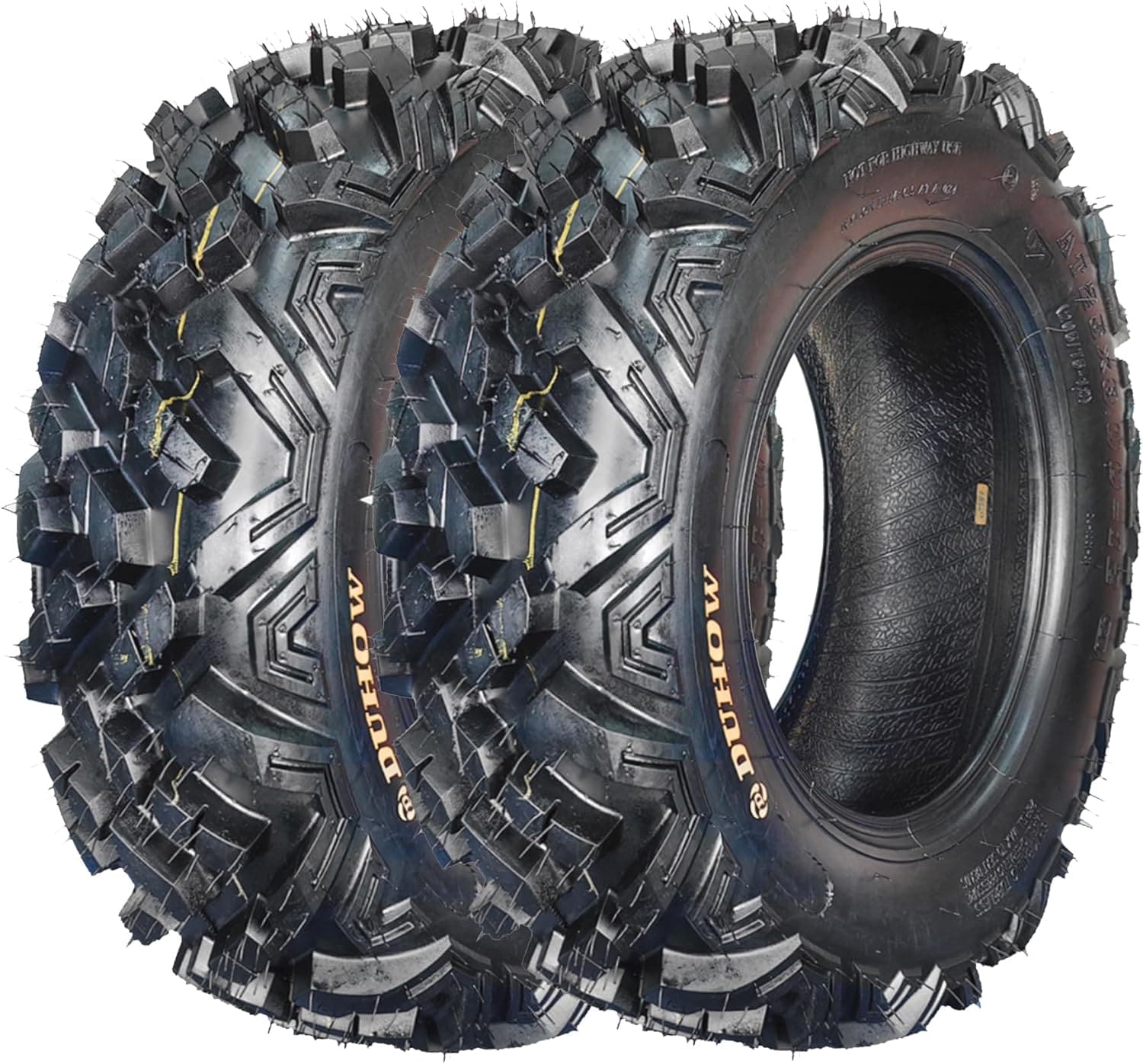 2 Pack 6PLY All Terrain Tires for Hardpack Trail Sand Street Use