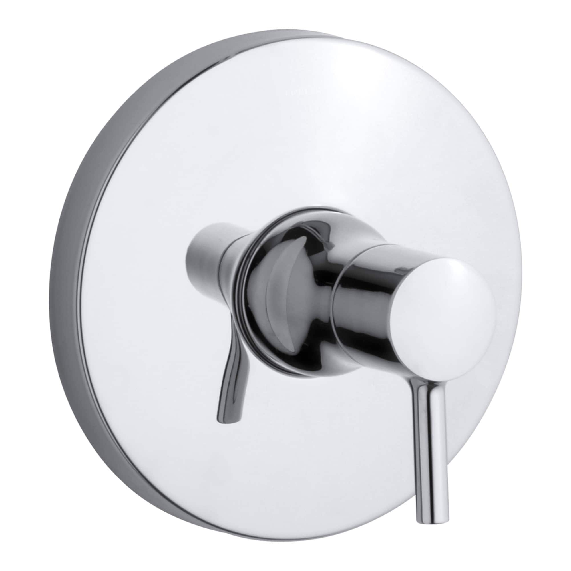 KOHLER Polished Chrome 1-Handle Lever Shower Faucet Handle in the ...