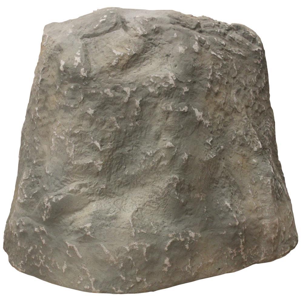 EMSCO GROUP 2881-1 18.5-Inches W x 18.5-Inches L x 17.5-Inches H Artificial rock Well Pump Covers