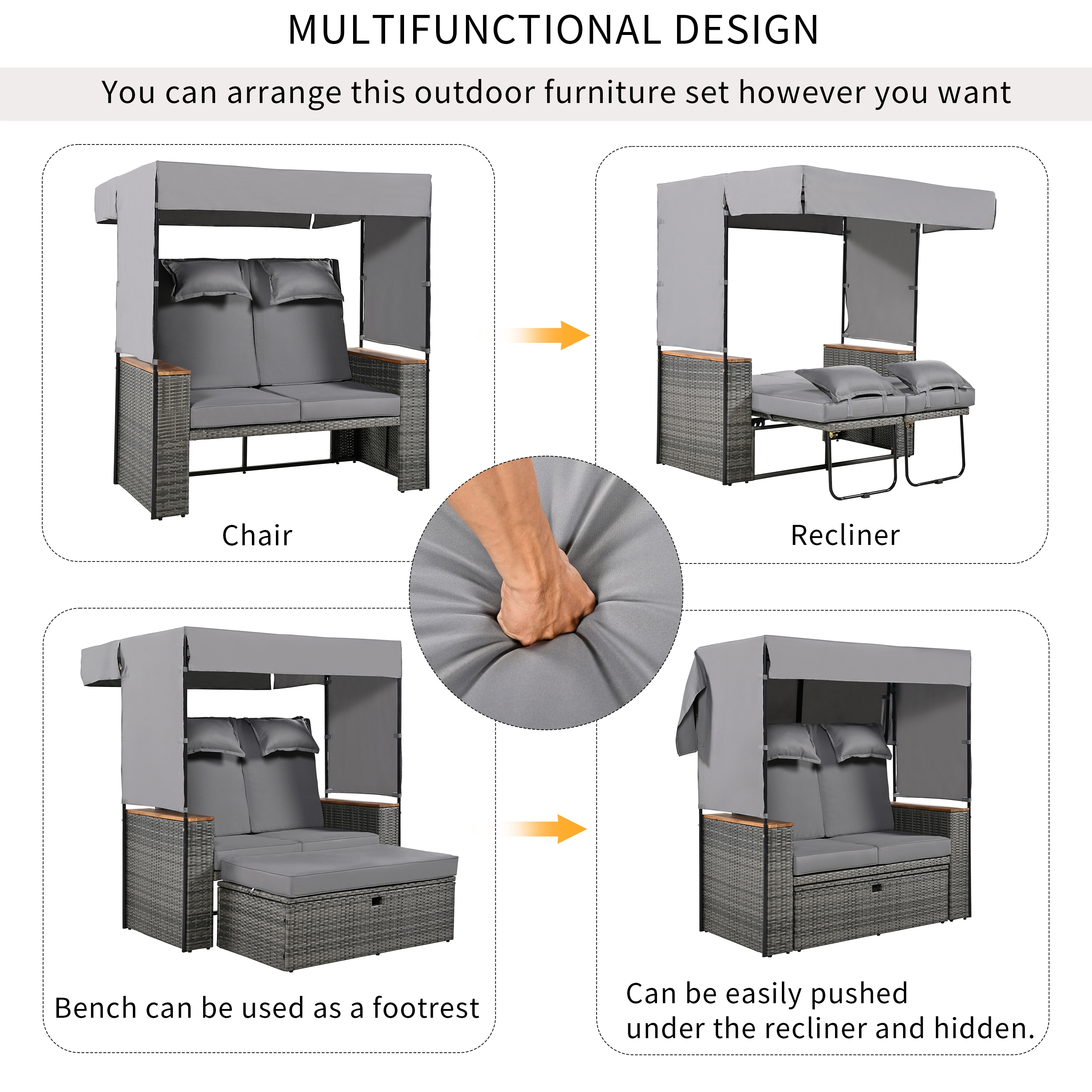 Maocao Hoom SH023AAE Patio-Sofas-Daybeds - View #7