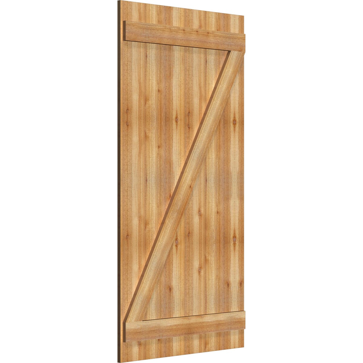 Ekena Millwork RBJ06Z32X062RWR Exterior-Shutters - View #2