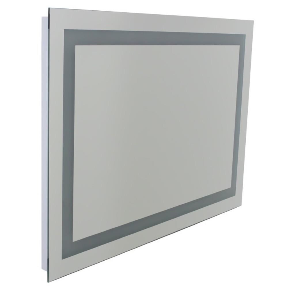 Nameeks Glimmer 39.4-in x 27.6-in Clear Fog Resistant Wall-Mounted Vanity Mirror with Light