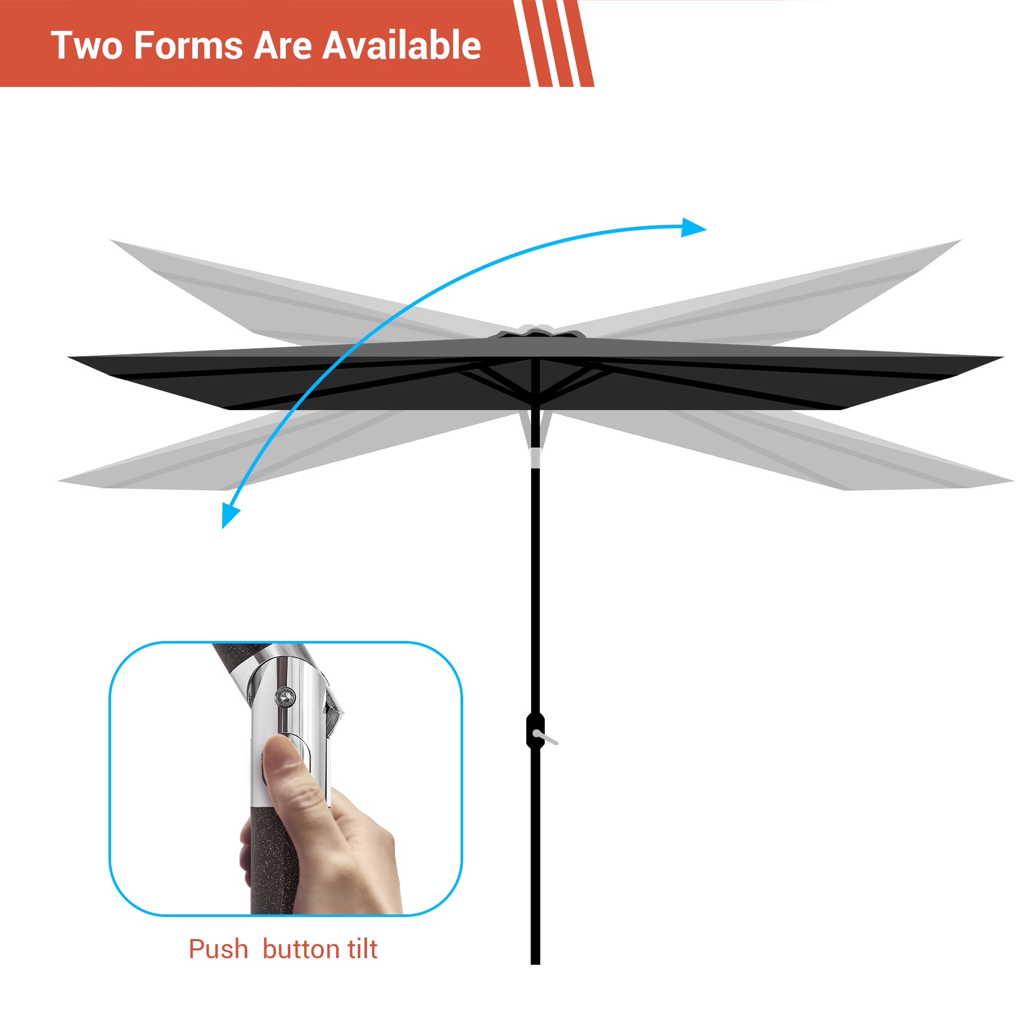 ACEGOSES LW-RLED16BK Umbrellas-2 - View #8