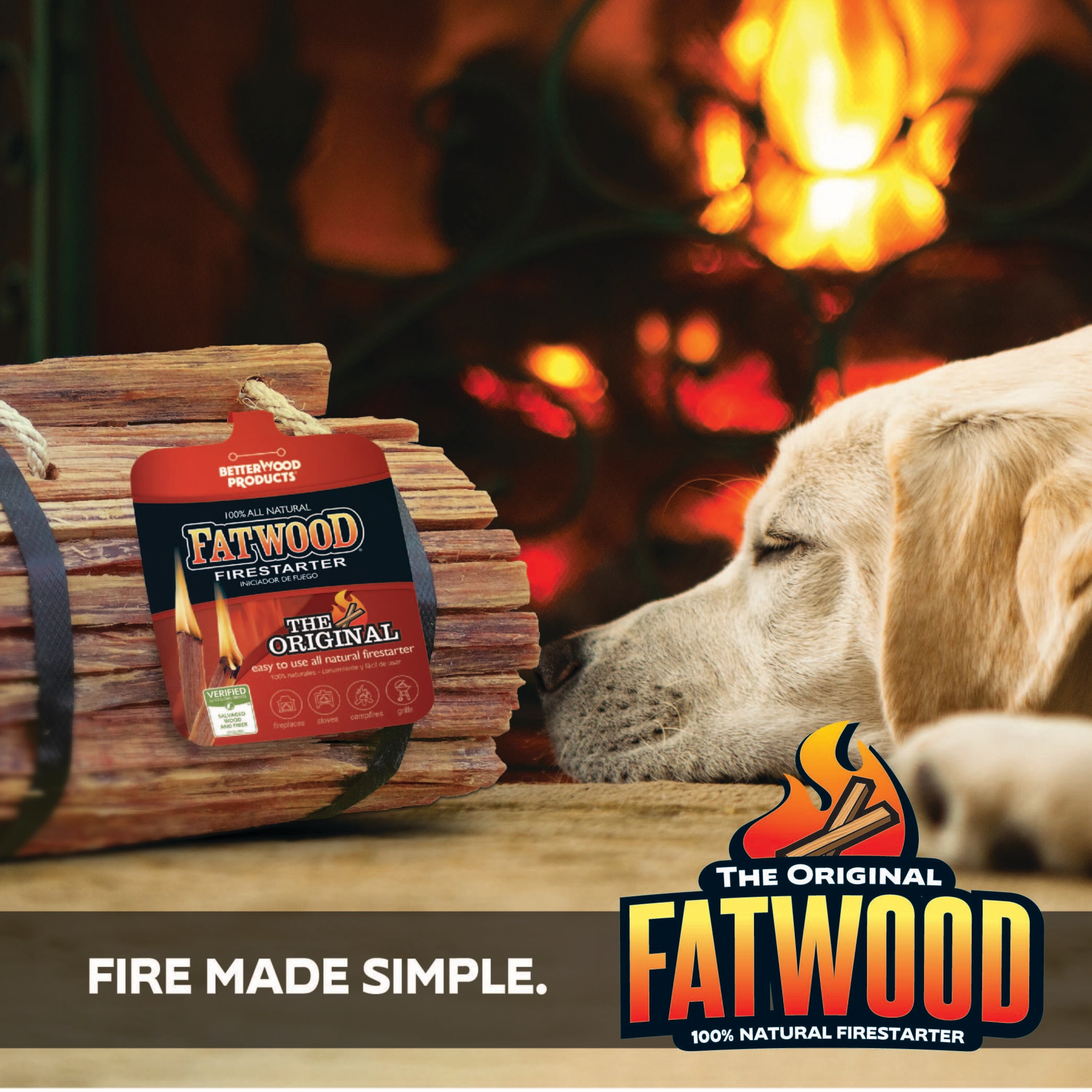 BetterWood Products 172993 Fireplace-Logs-Firestarters - View #10