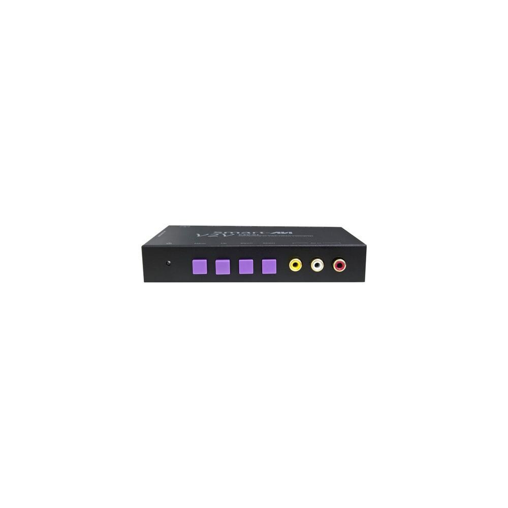  TCNCD358350 Smart-AVI SAVI-V2V-C2V-01 Converts Composite Video to VGA with HDMI Output