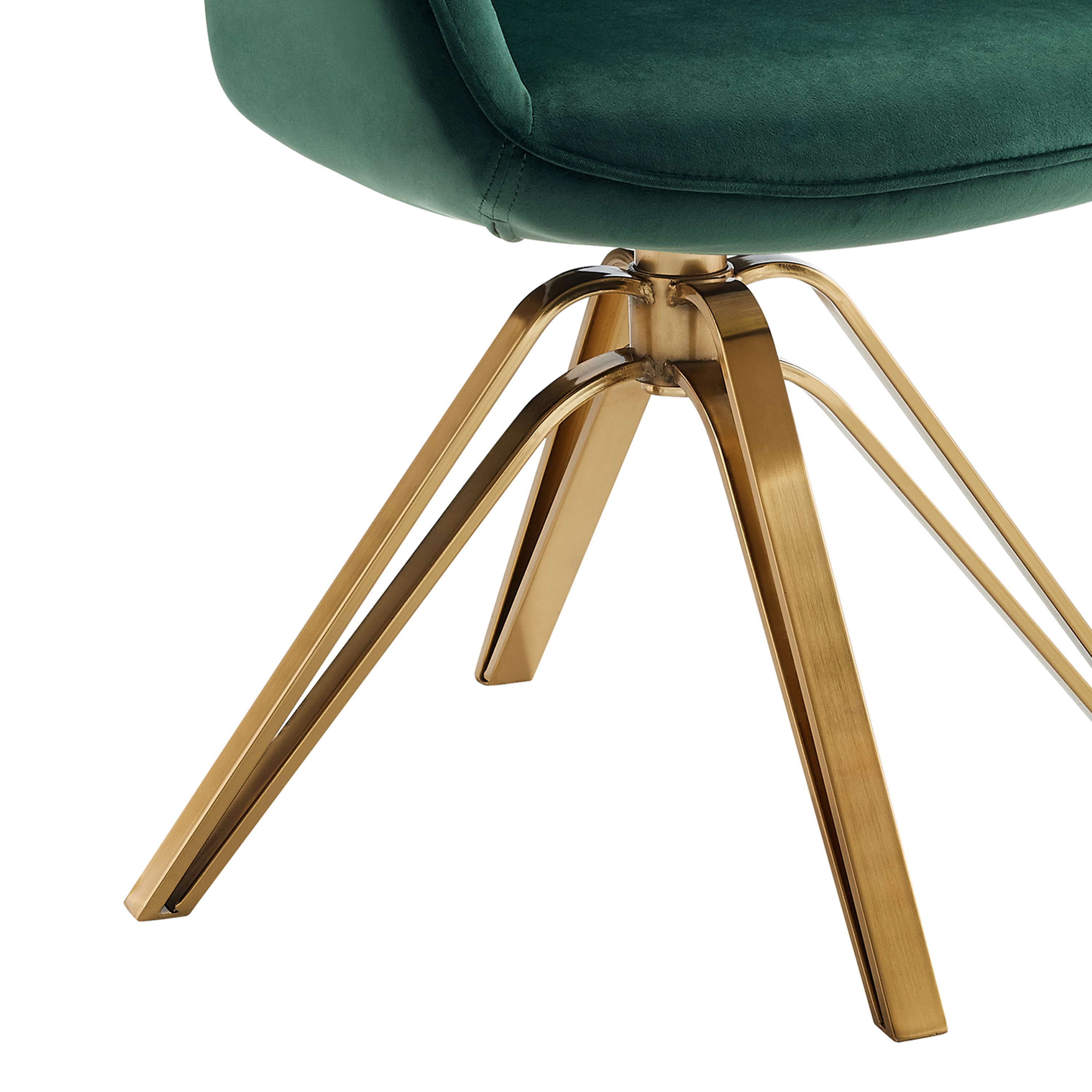French Style Arm Accent Chair Black Gold Green Fleur de Lis