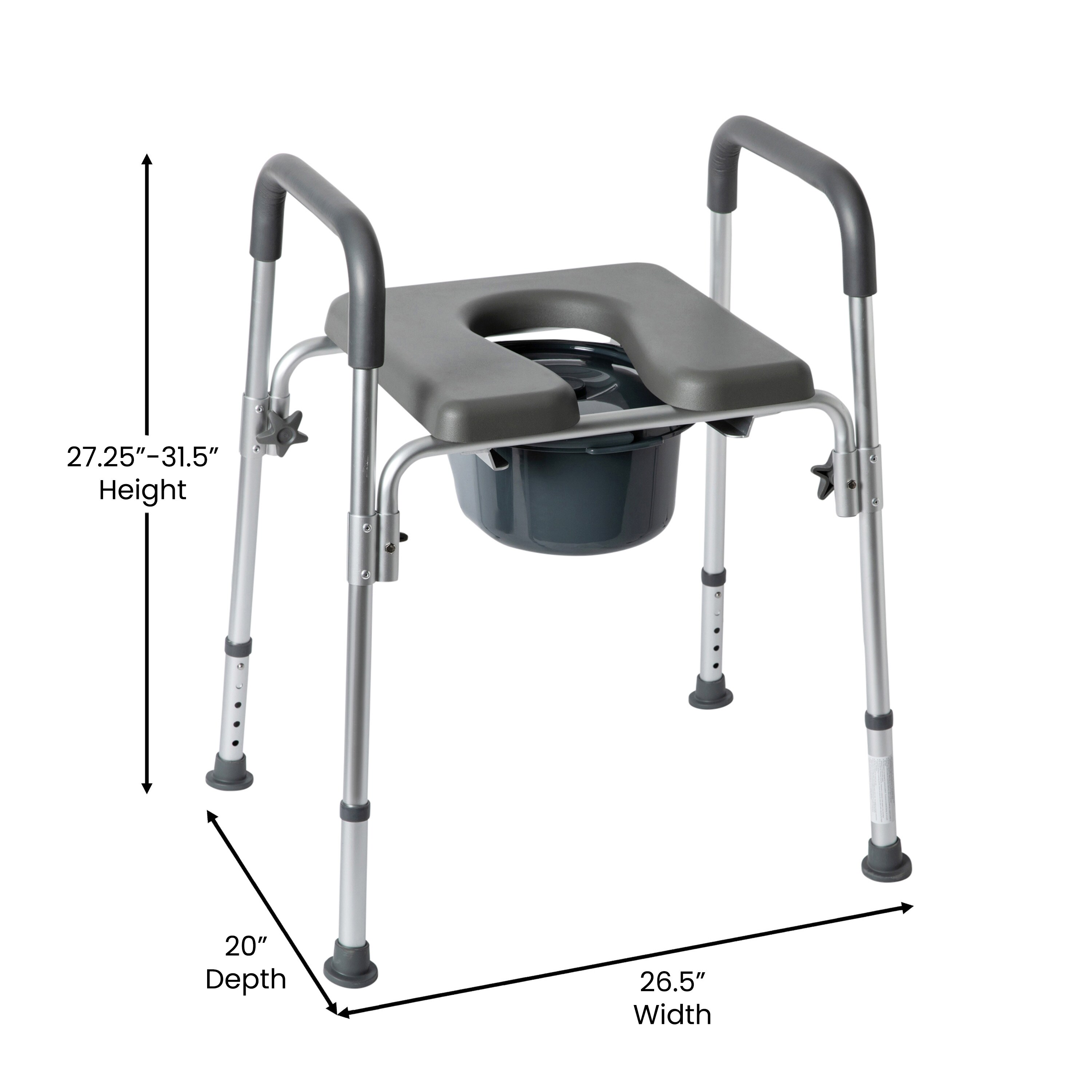 Flash Furniture 196861104251 Toilet-Stools - View #5