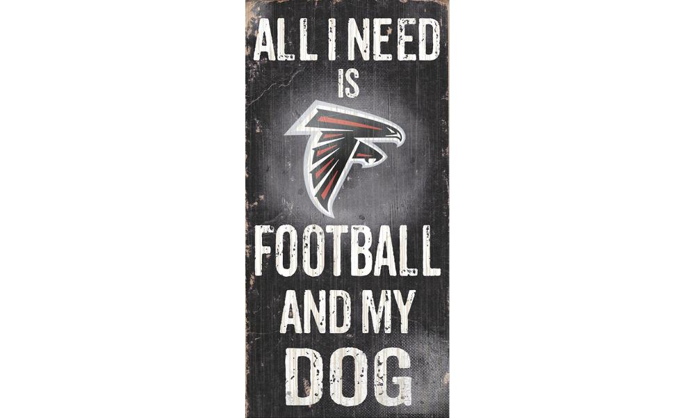 Fan Creations N0640 Atlanta Falcons Football and My Dog Sign