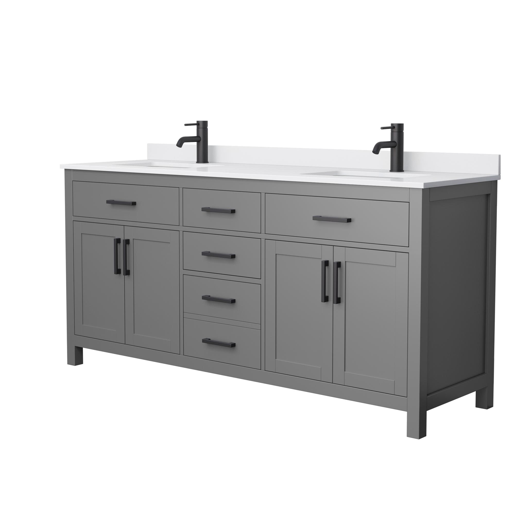 Wyndham Collection WCG242472DGBWCUNSMXX Bath-Vanity-Combo - View #2