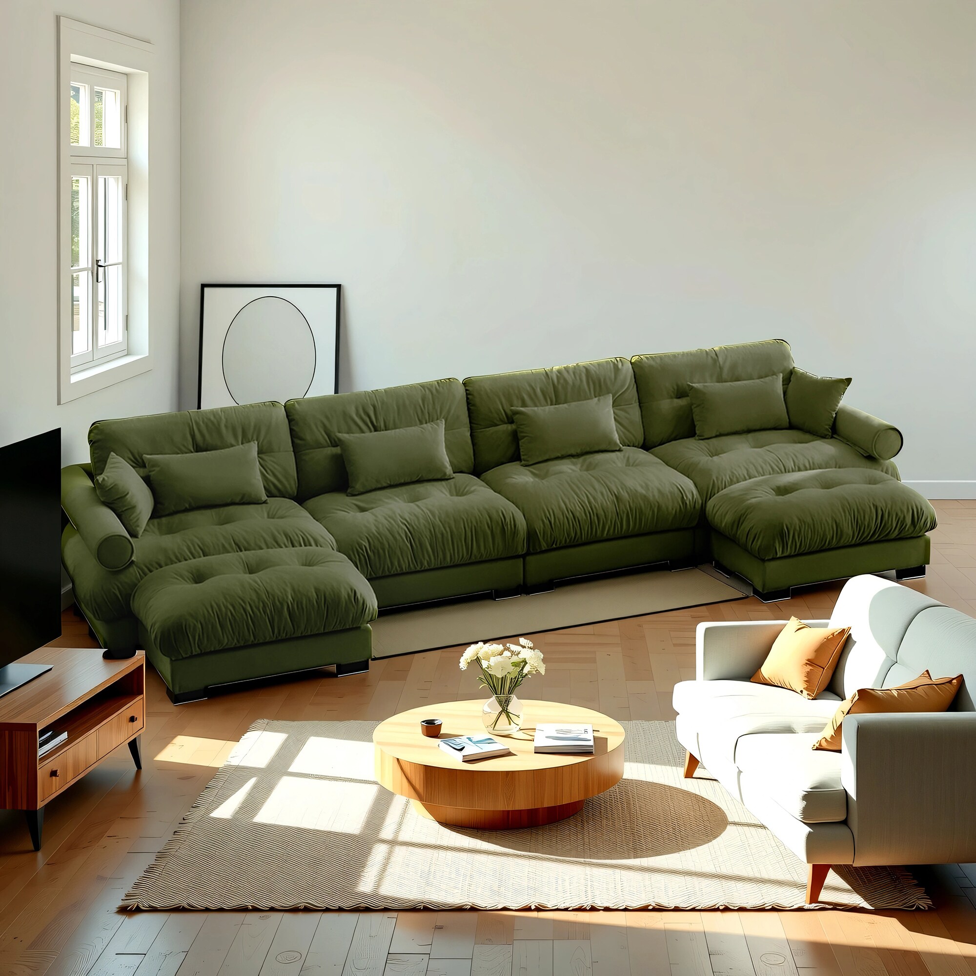 SINOFURN SYA020273GY Sofas-Loveseats - View #11