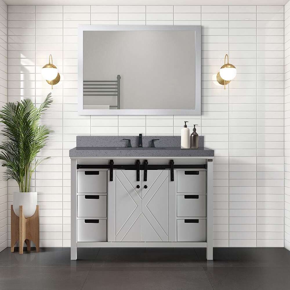 Lexora LM342248SAASM44 Bath-Vanity-Combo - View #3