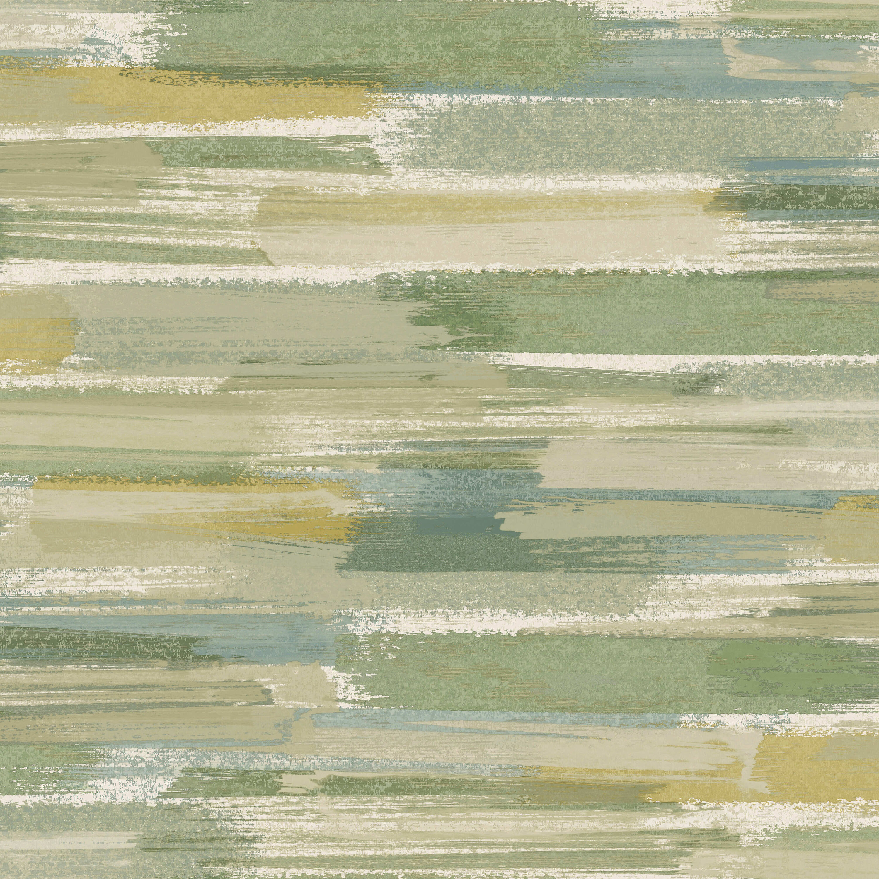 HOLDEN 13641 56-Sq. Feet Green Paper Brushstroke Unpasted Wallpaper