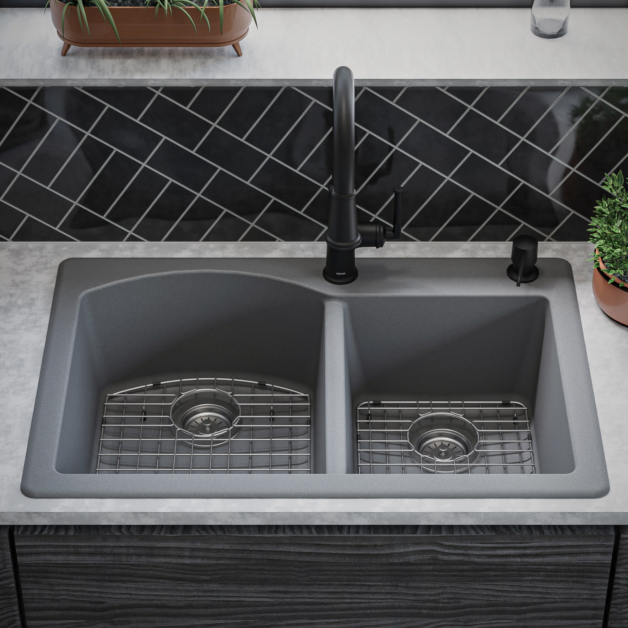 Karran QT-610-GR-PK1 Kitchen-Sinks - View #14