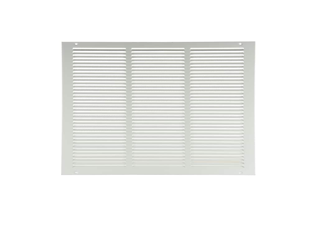 RELIABILT 7131612WH 16-Inches x 12-Inches Steel White Sidewall/Ceiling Return air grille