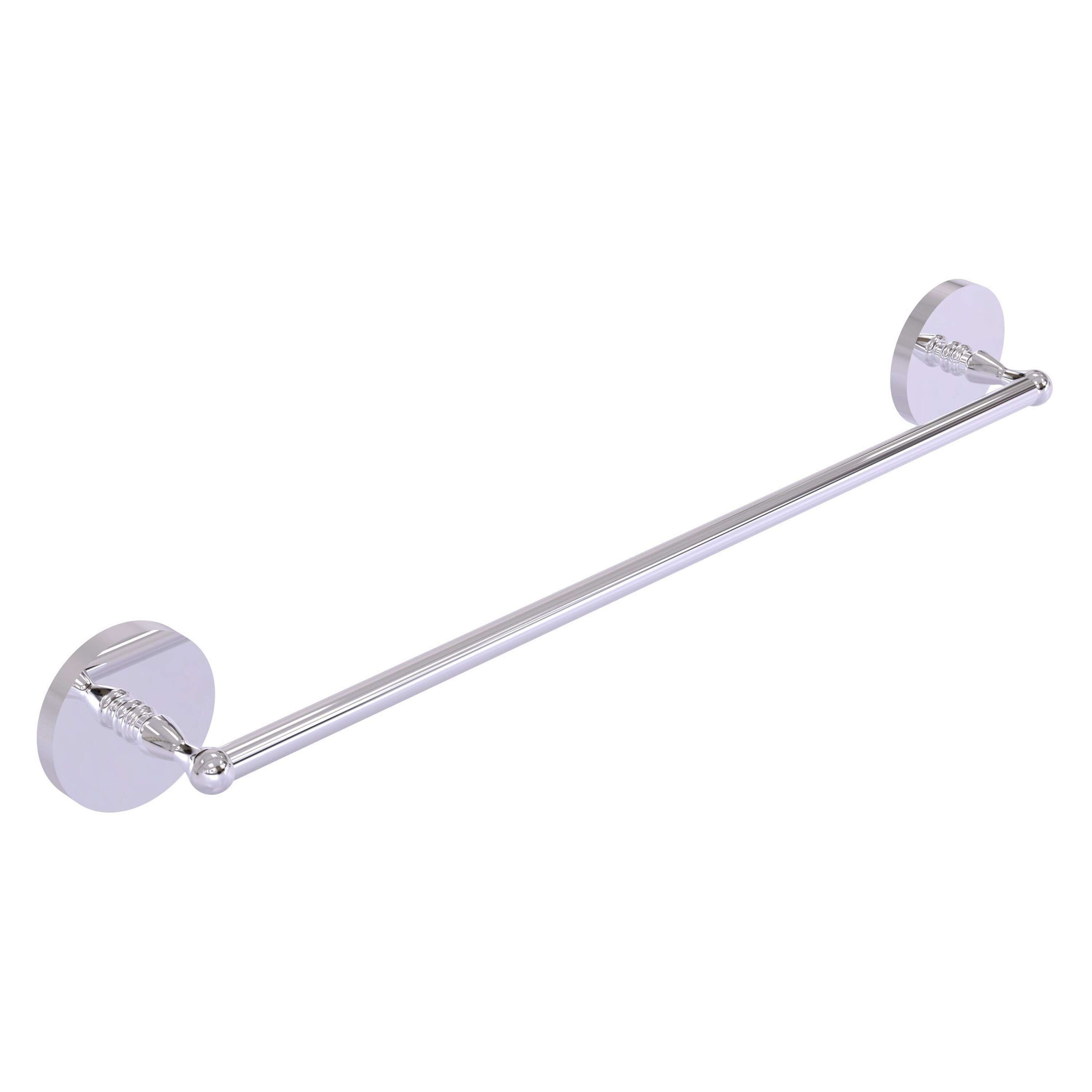 Allied Brass 1031/24-PC Skyline 24-in Polished Chrome Wall mount Single Towel Bar