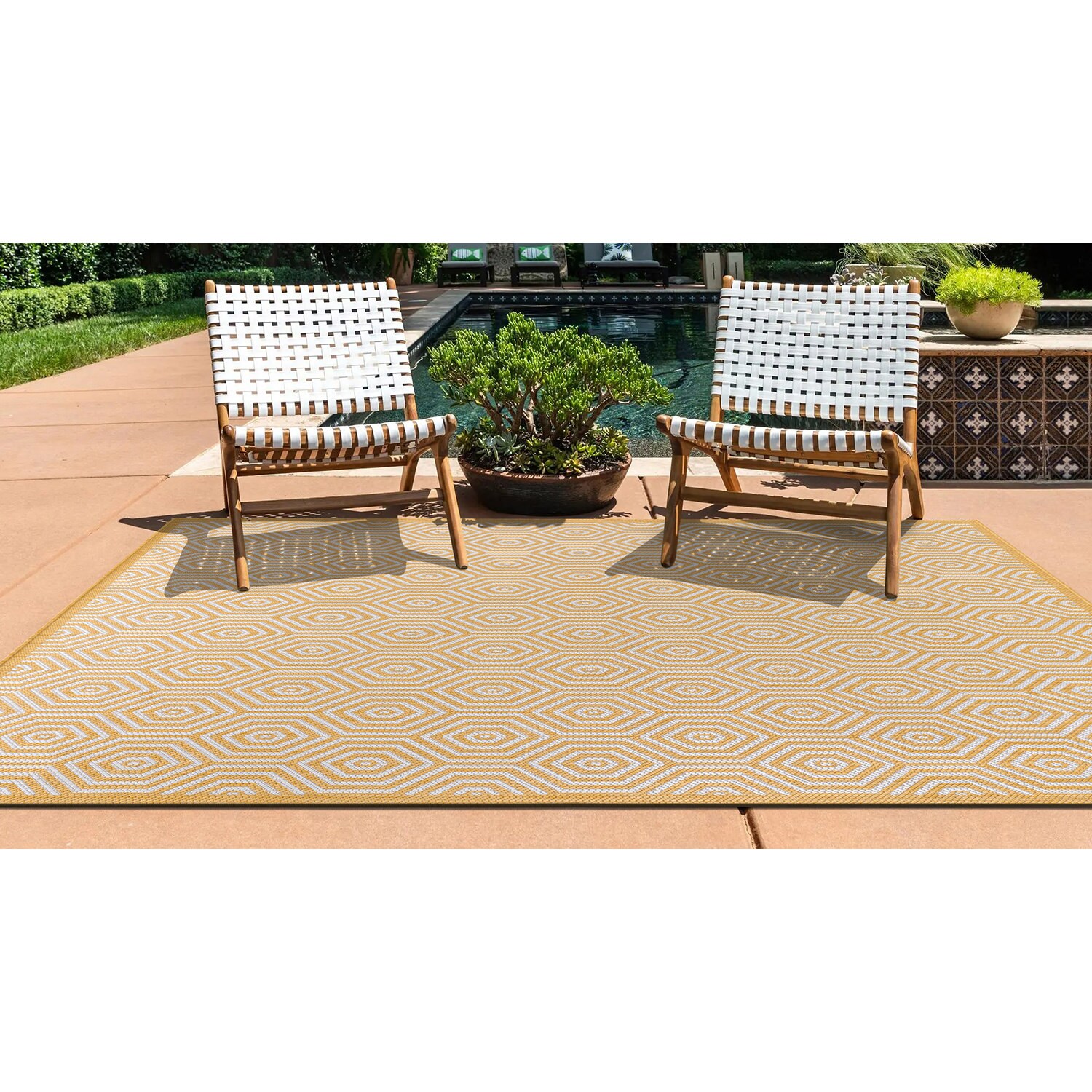 World Rug Gallery 120YELLOW5X7 rugs - View #8