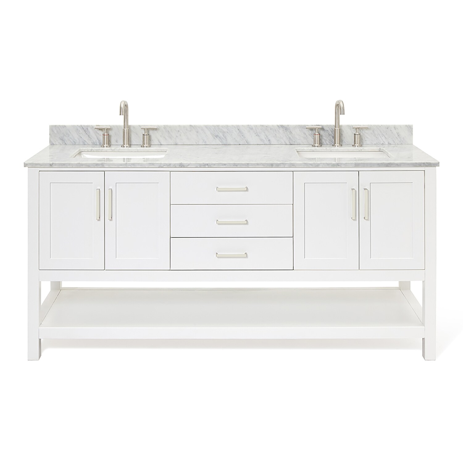 ARIEL S073DCW2RVOWHT Bath-Vanity-Combo - View #2