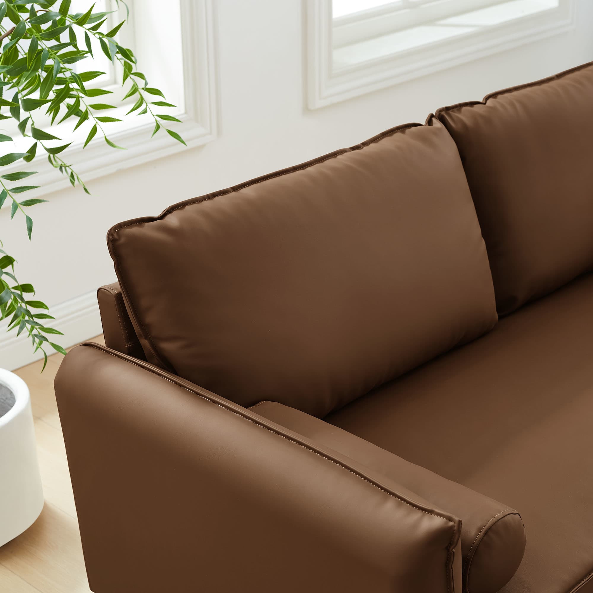 Modway EEI-6975-BRN Sofas-Loveseats - View #8