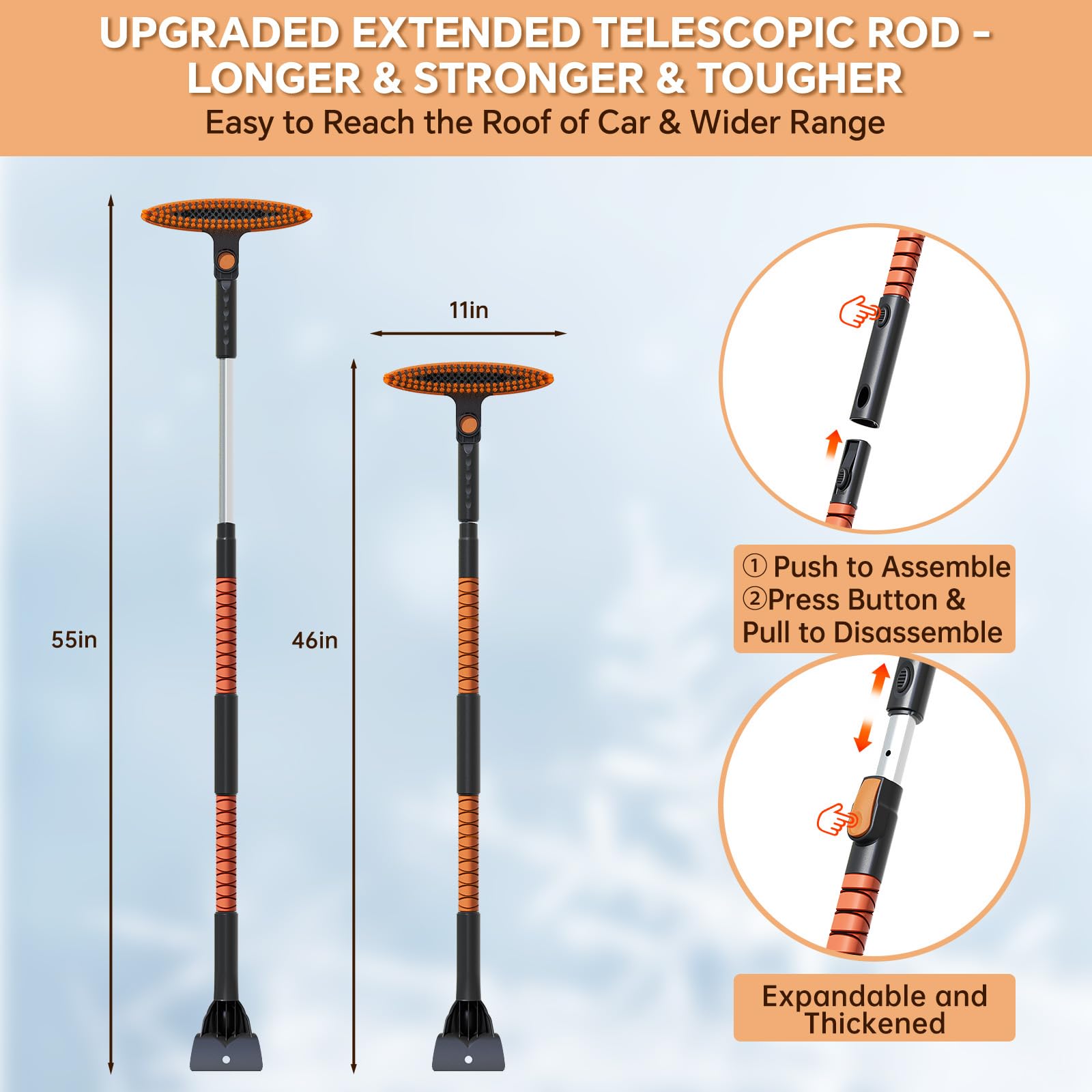 Afoxsos LAF1222W30 Snow-Shovels - View #5