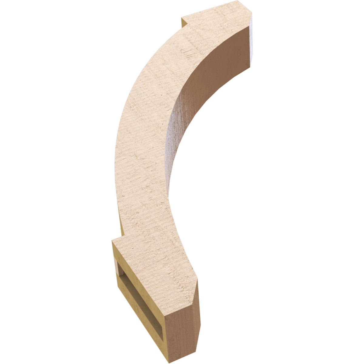 Ekena Millwork BRCUR03X16X22LFTRCPR braces - View #7