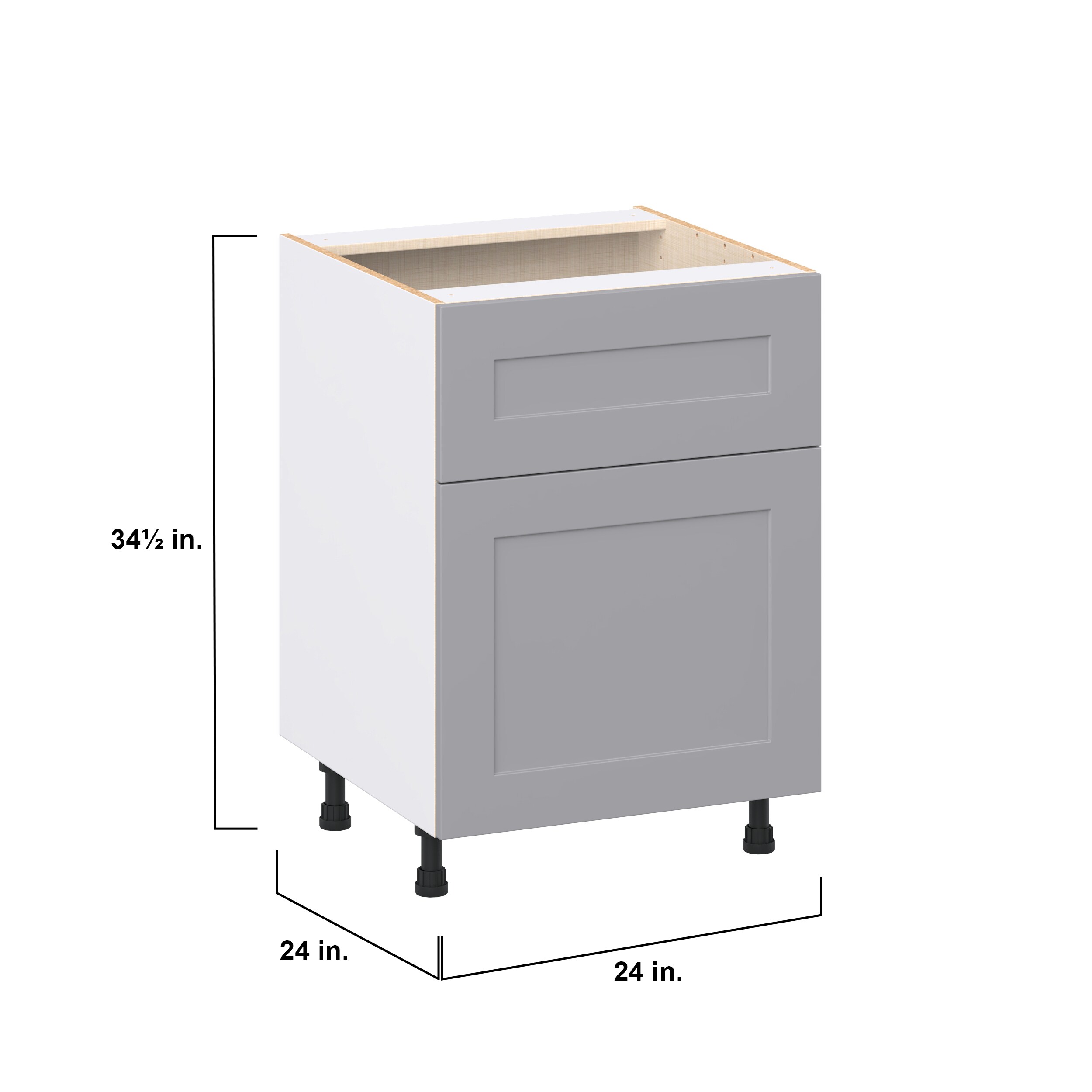 Hugo&Borg DSB24A(L/R)-BM Cabinets-Kitchen - View #4