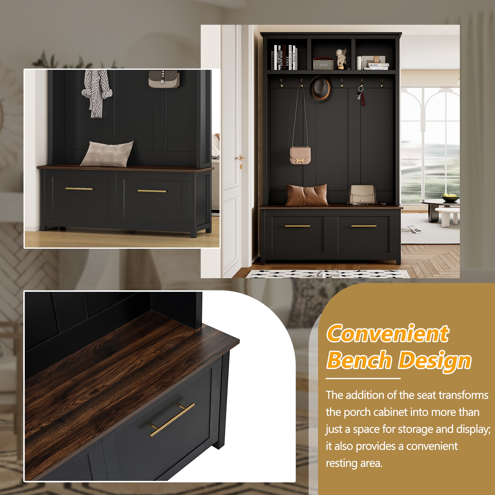 ModernLuxe N721P272898B Coatrack-Stands-Pedestals - View #4