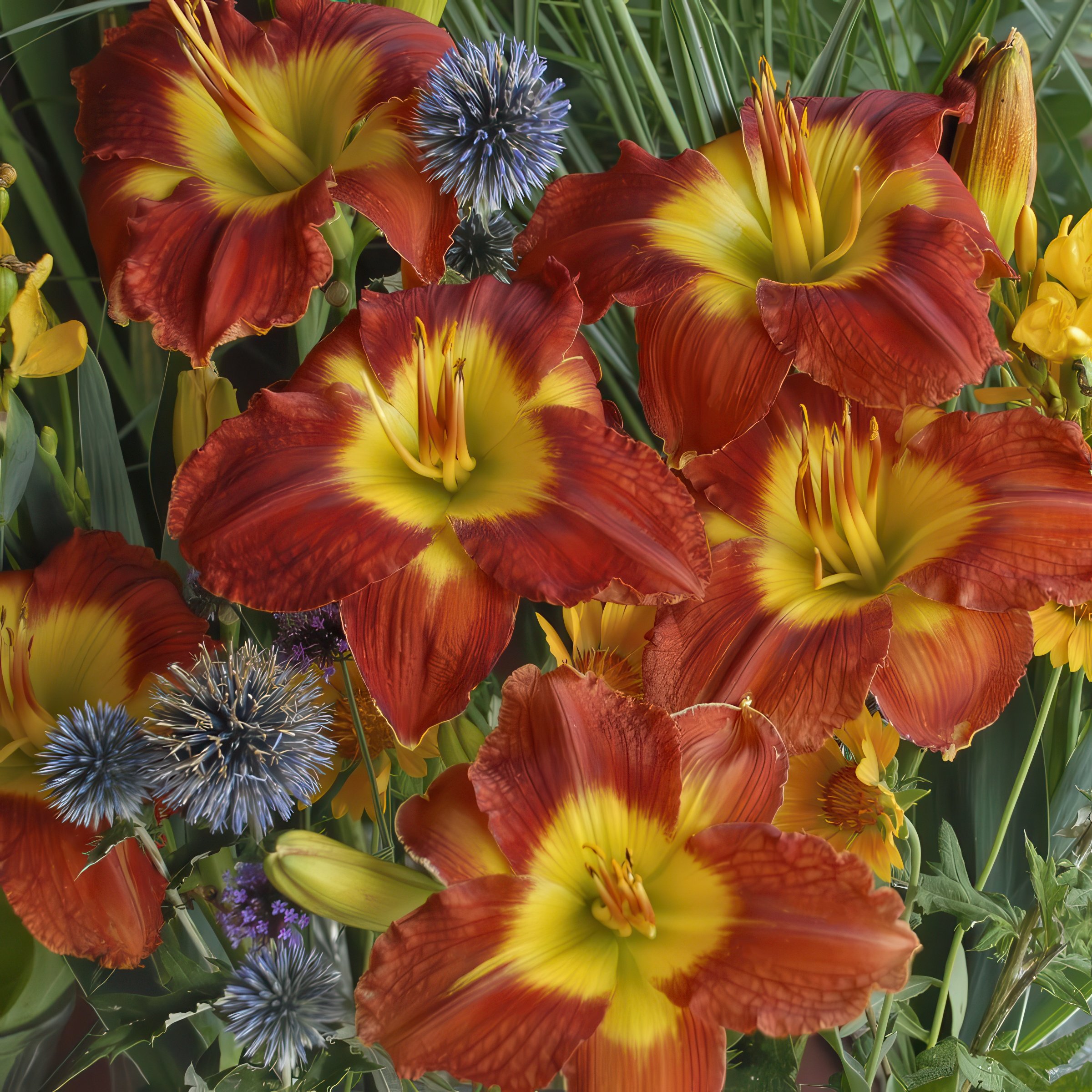 National Plant Network LW2611 Red Daylily Passion for Red Plant in 3 -in Bareroot 3 -Pack
