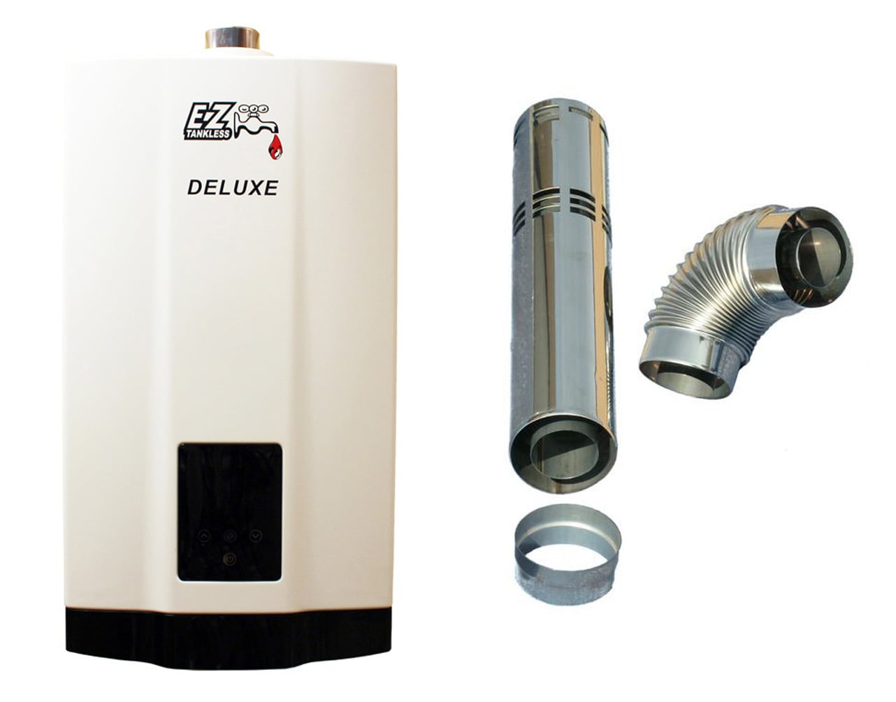 EZ Tankless EZDLXLPG EZ Deluxe 4.4-GPM 82500-BTU Indoor Liquid Propane Tankless Water Heater