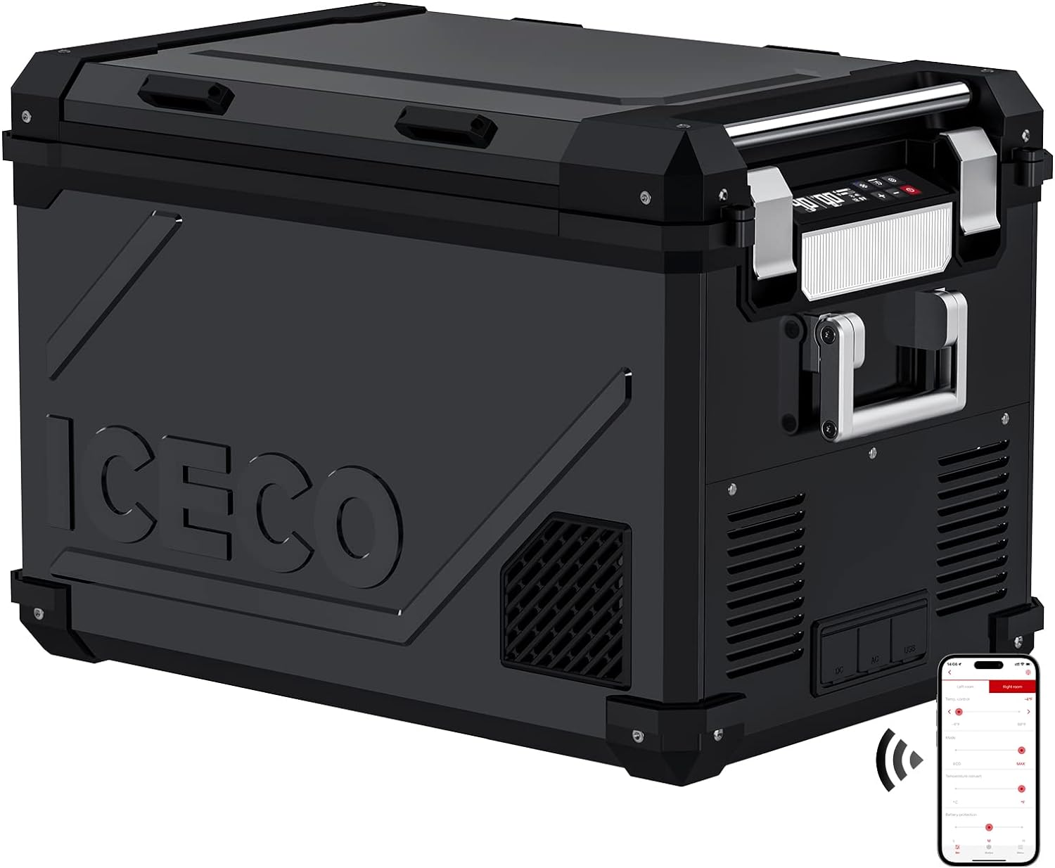 ICECO APL55DBS Black 58 Quart(s) Hard Insulated Personal cooler