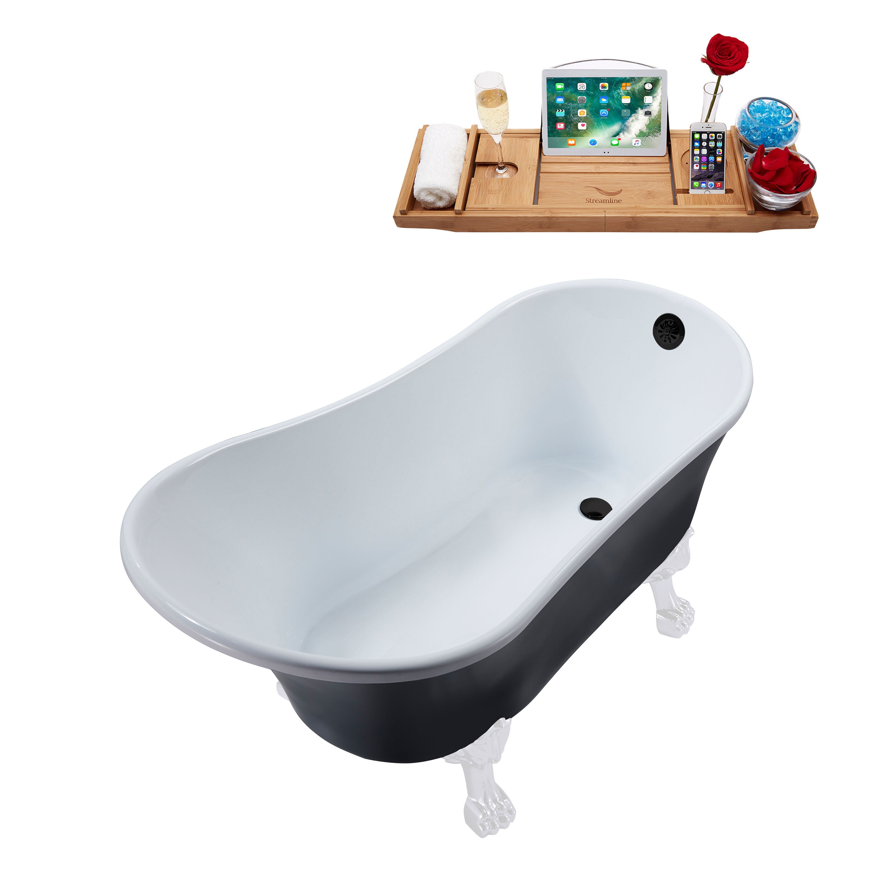 Streamline N357WH-BL bathtubs - View #5