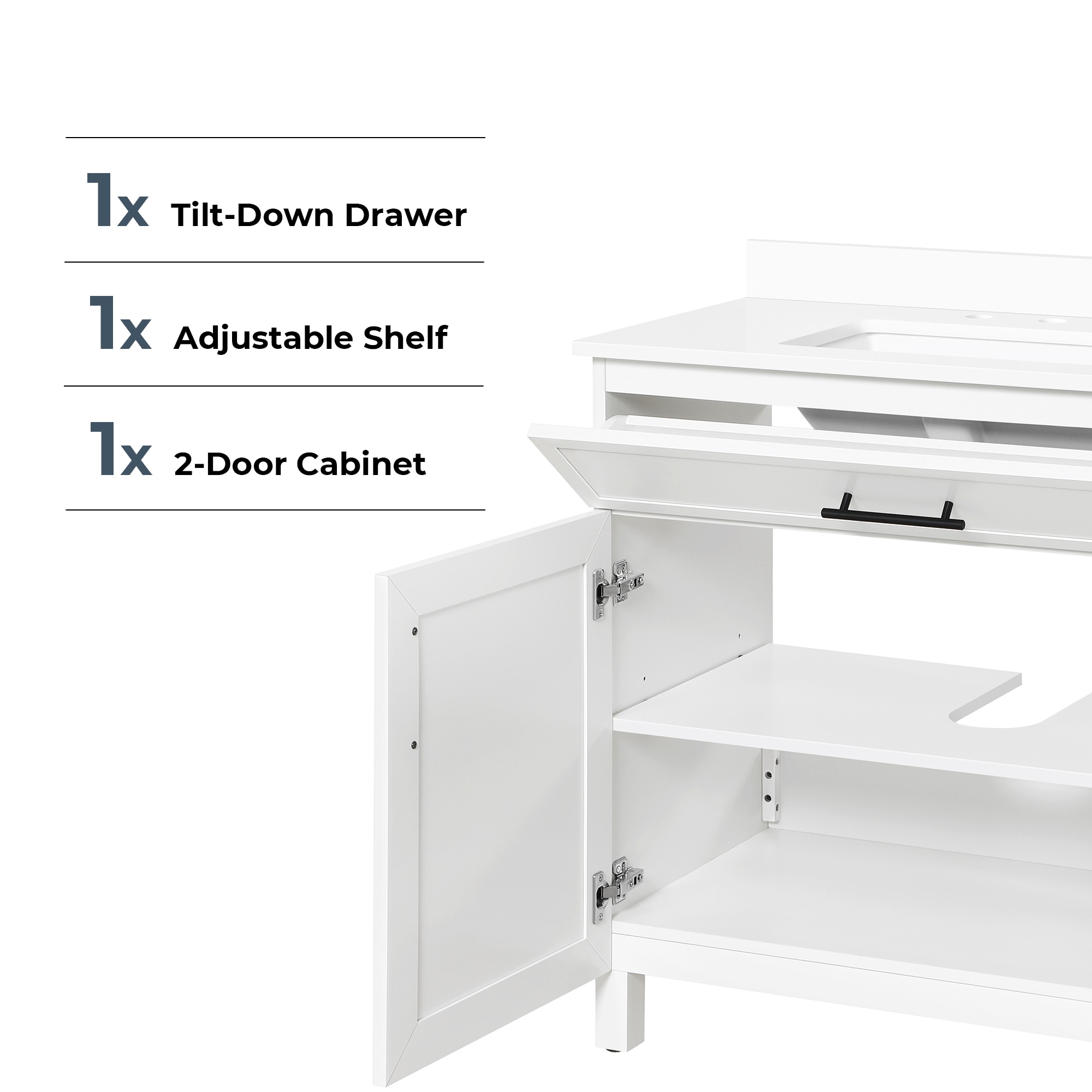 Style Selections DOLTON 36W Bath-Vanity-Combo - View #9