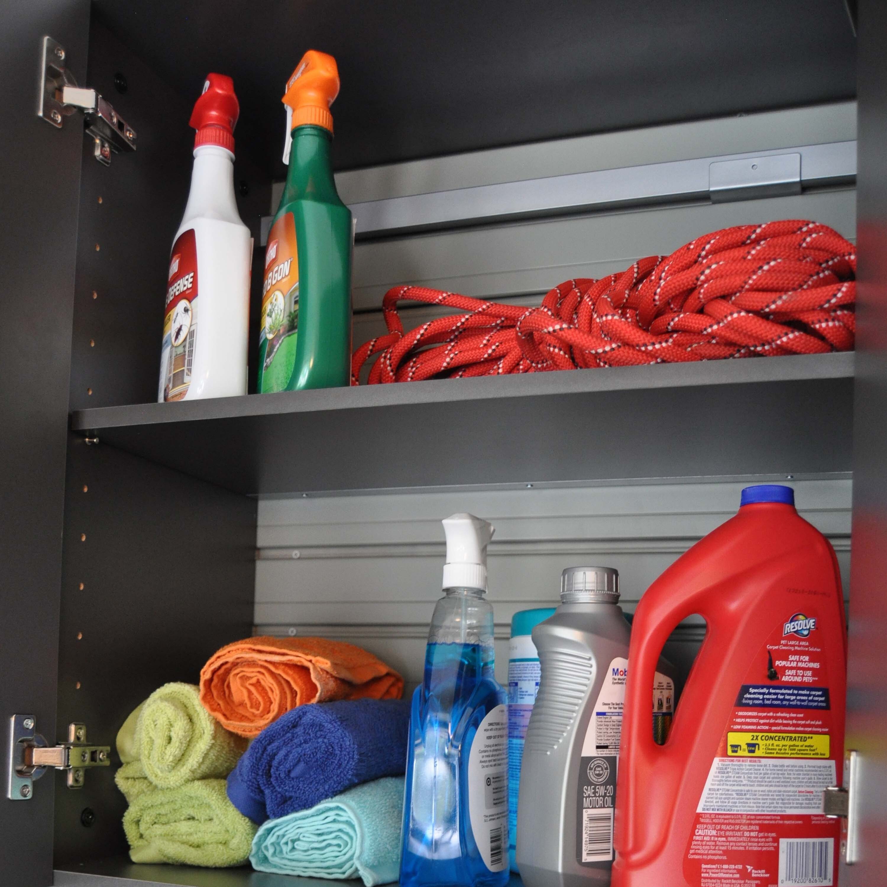 Cleaning Supplies Organizer, storeWALL, Garage storage