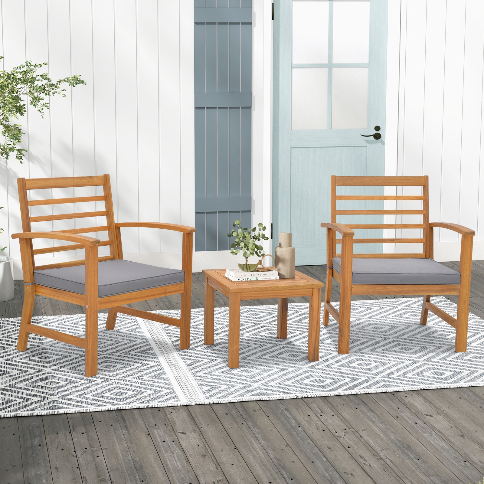LIVIZA OUS72089GR Patio-Conversation-Sets - View #3