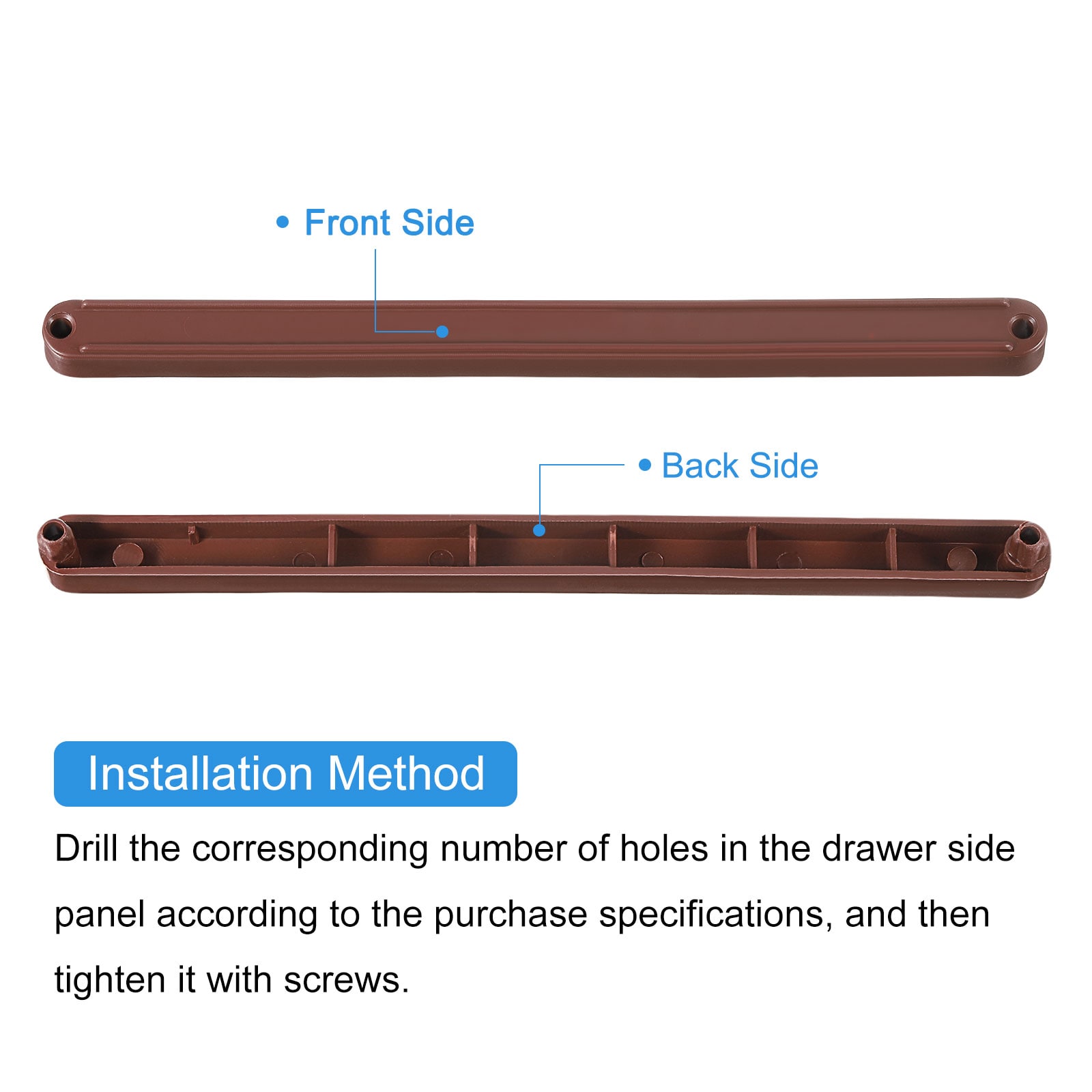 Unique Bargains S25093002UX0717 Drawer-Slides - View #4