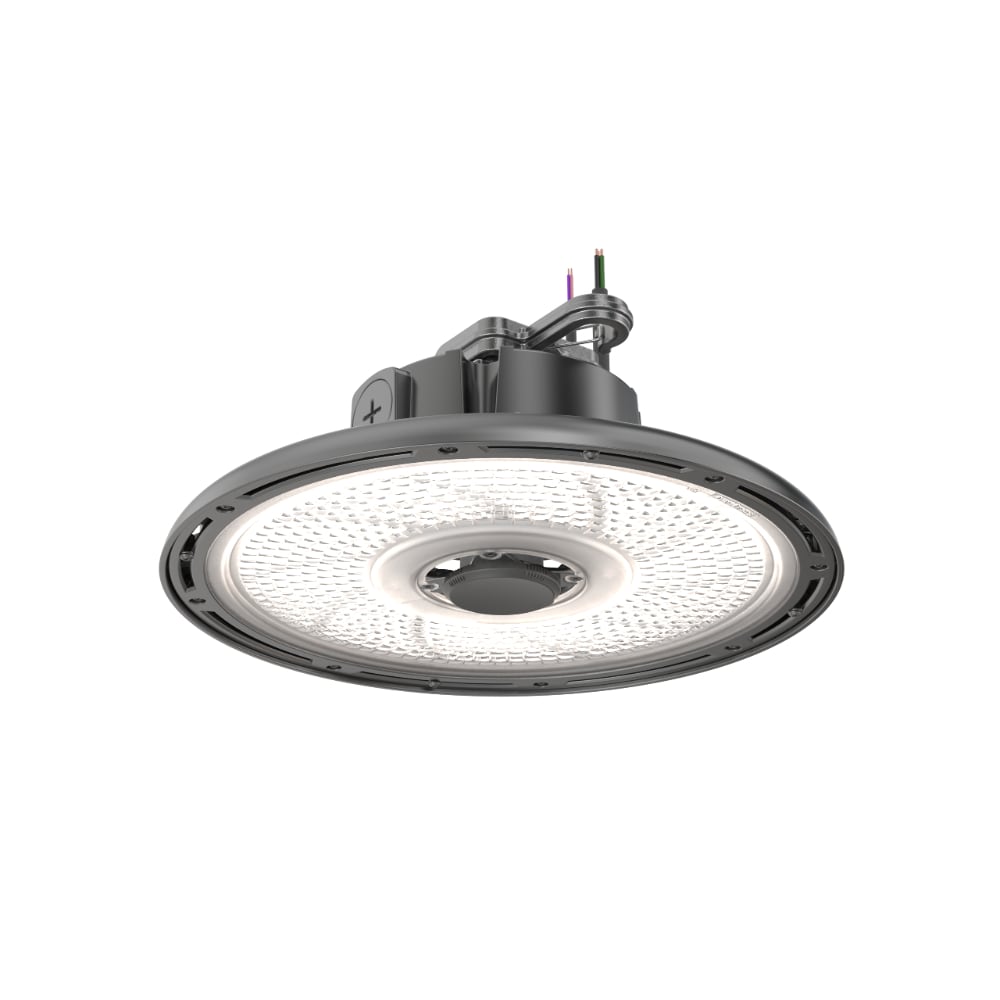 Lithonia Lighting 12.2-in x 4.81-in 18000 -Lumen Adjustable Lumens 5000-K Switchable white High Bay Light
