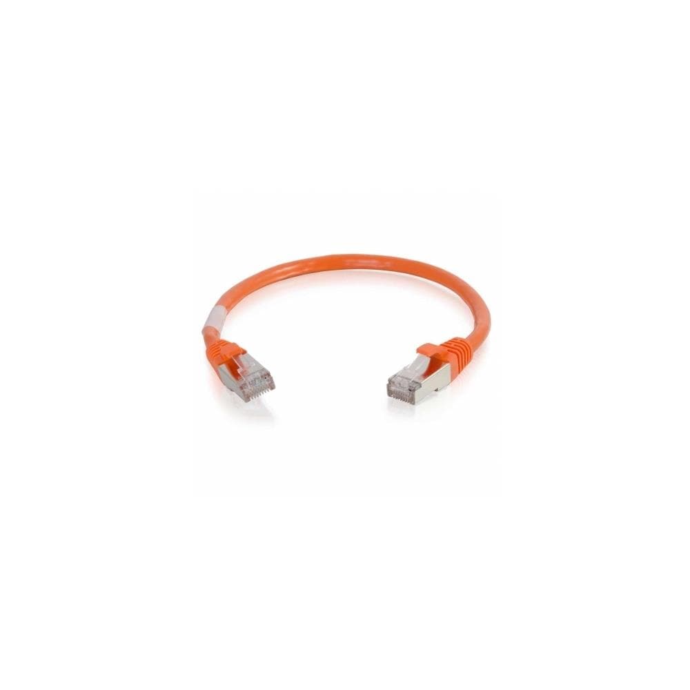 C2G CTG7135  - Cables to Go- 885 10ft Cat6 Snagless Shielded- STP-Network Patch Cable- Orange