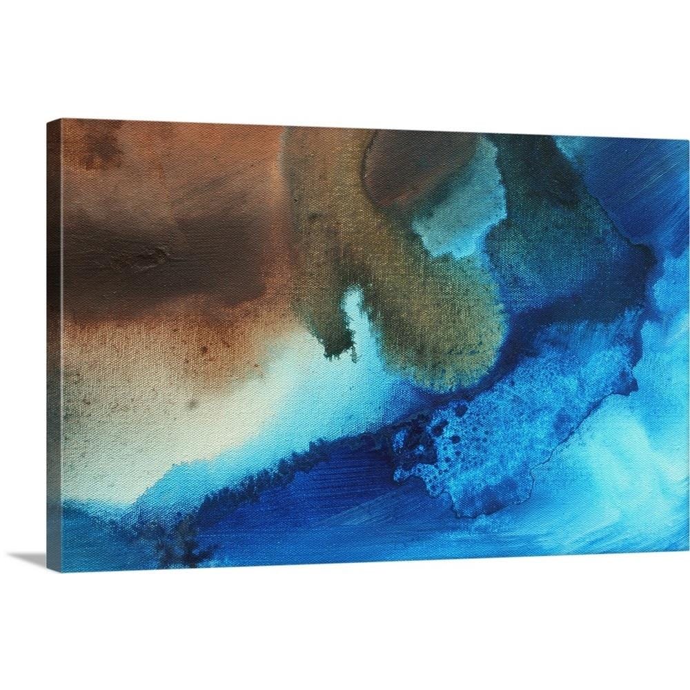 GreatBigCanvas Cosmic Frequency LV Raygun 36-in H x 24-in W Abstract Print on Canvas | 2545341-24-24X36