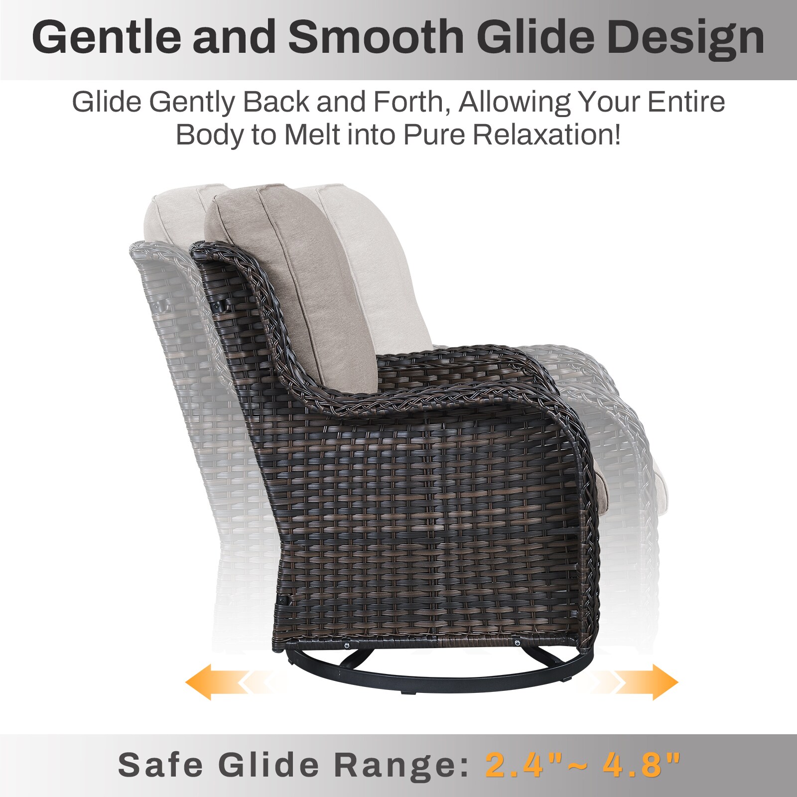 Pocassy PJ023-2 Patio-Chairs - View #4