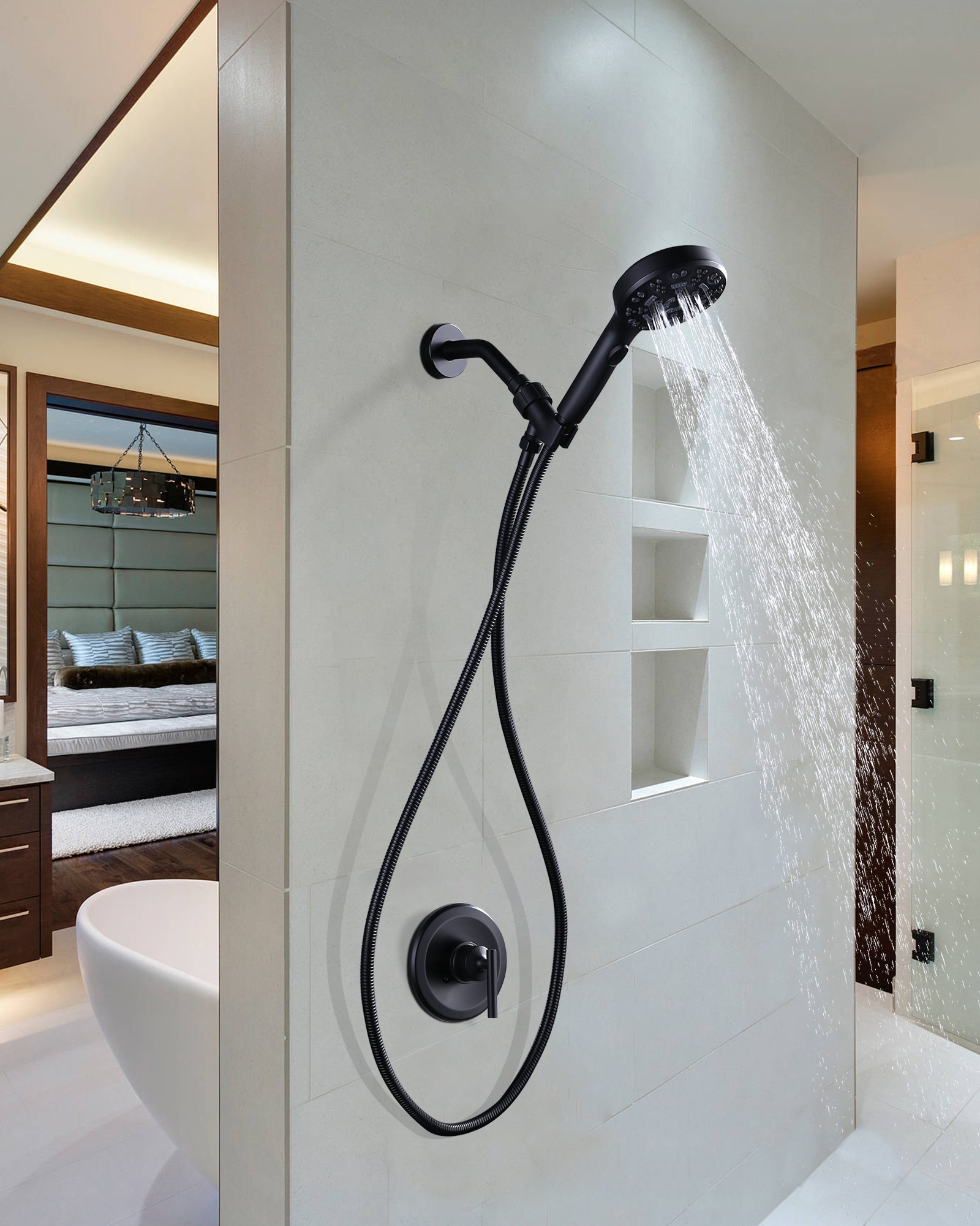 WOWOW 3091600B Showerhead-Bar-Panels - View #4