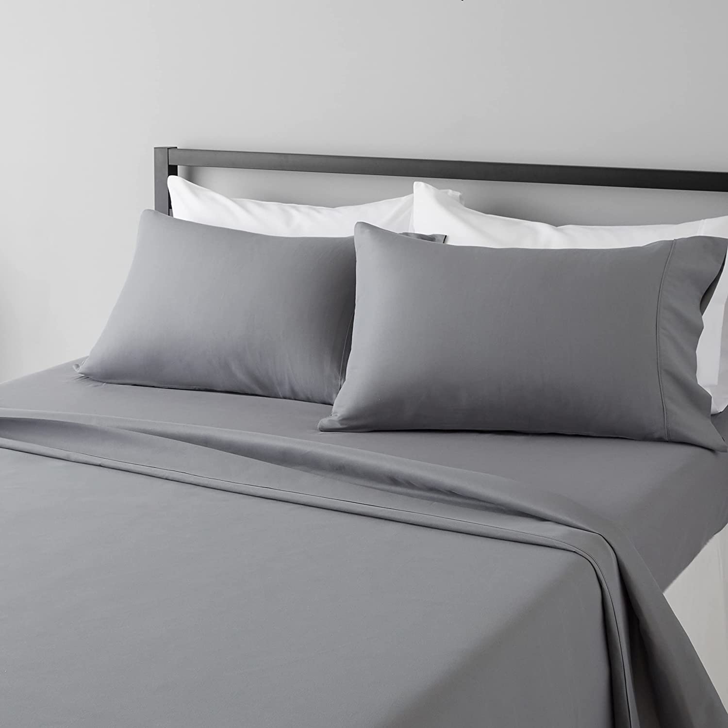 J&V TEXTILES - 4-Piece Set: 100 Percent Egyptian-Quality Cotton 1000 Thread Count Deep Pocket Lux...