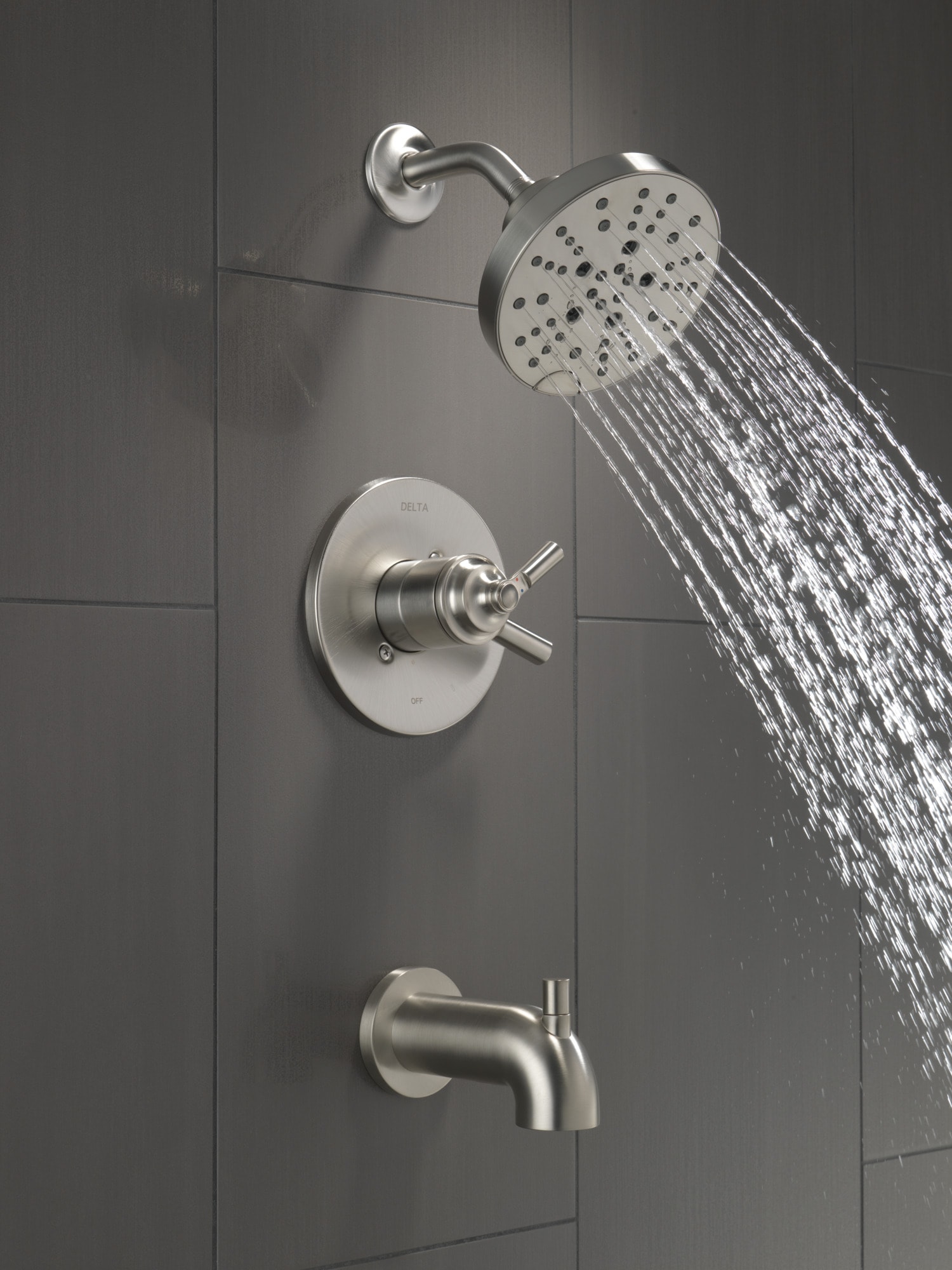 Delta T17435-SS Tub-Shower-Faucets - View #2