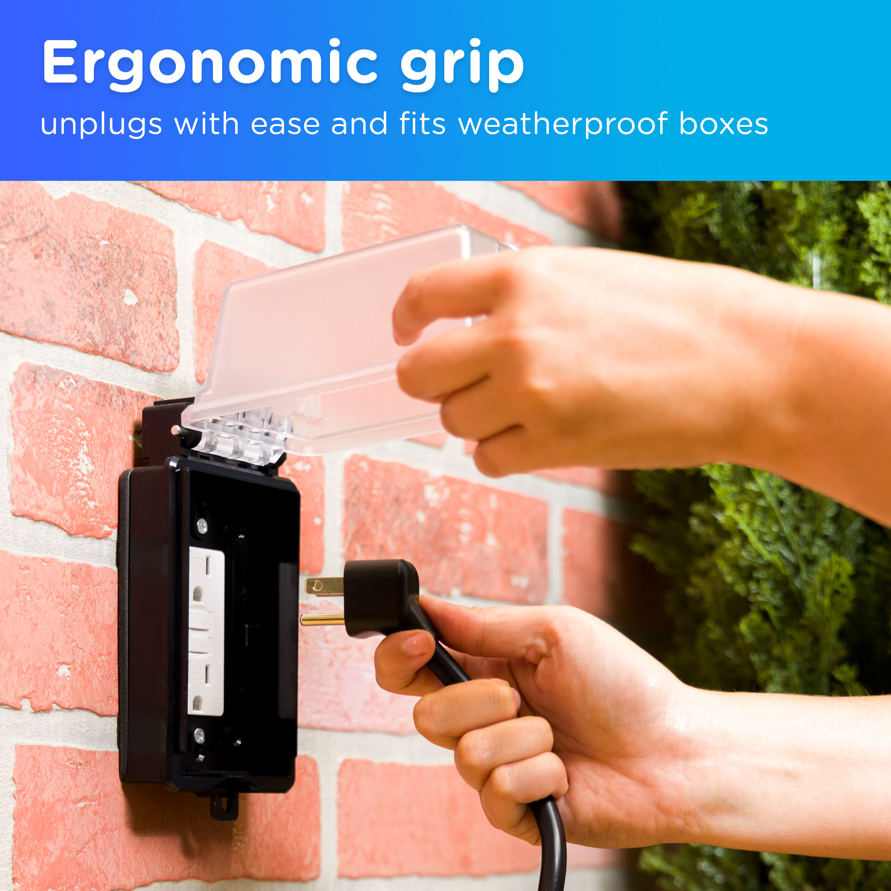 Enbrighten Enbrighten Outdoor Wi-Fi Stake Smart Plug, 6 Grounded outlets in  the Smart Plugs department at
