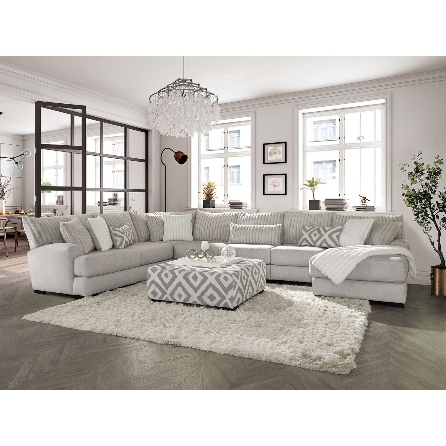 SunJet 6DHVVL09R3M8 Indoor-Ottomans - View #2