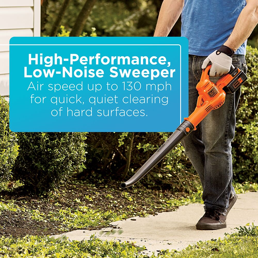 BLACK+DECKER 40-volt Max Cordless Battery String Trimmer and