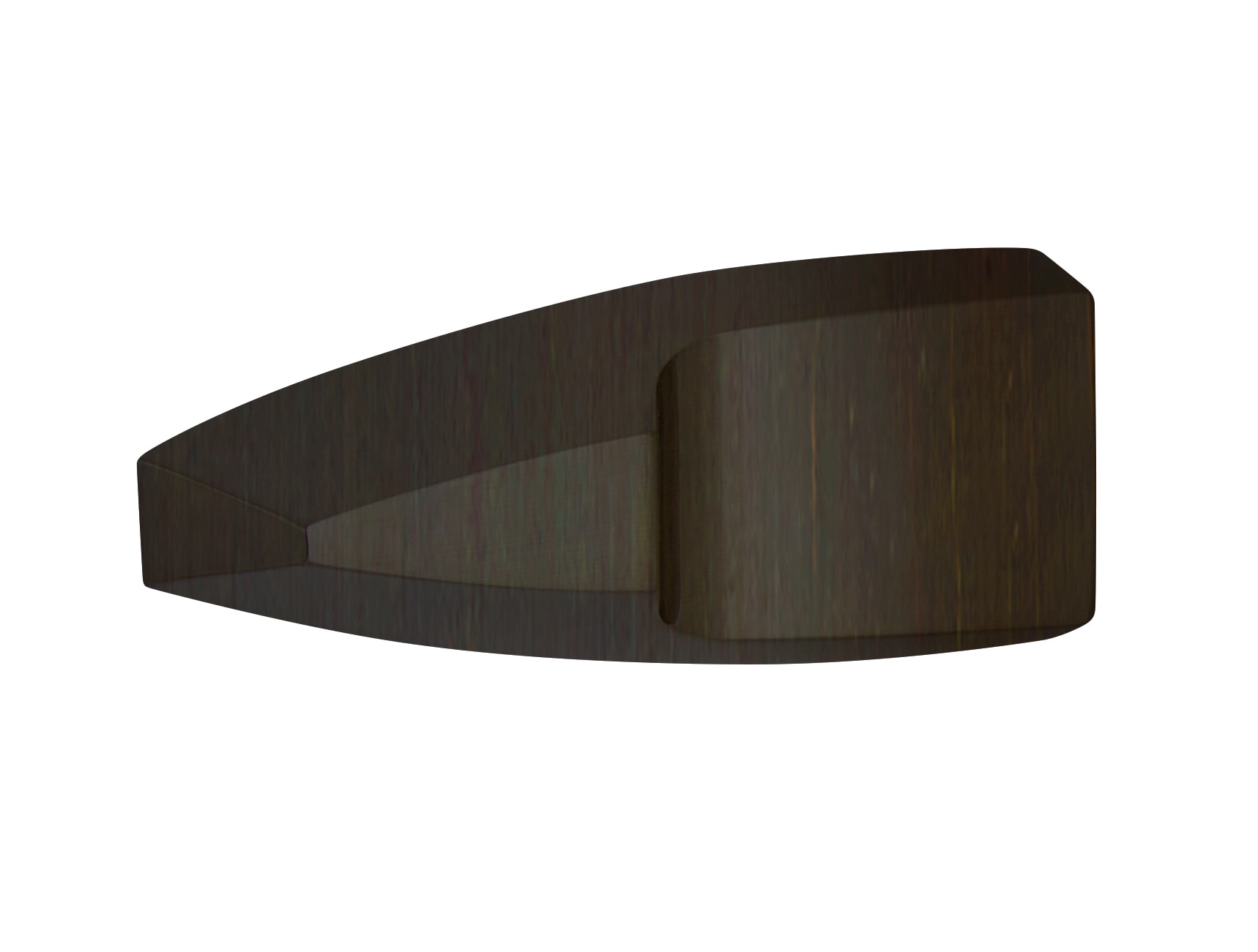Mansfield 55SB 9-1/4-in Front Mount Sicilian bronze Universal Fit Handle with lever