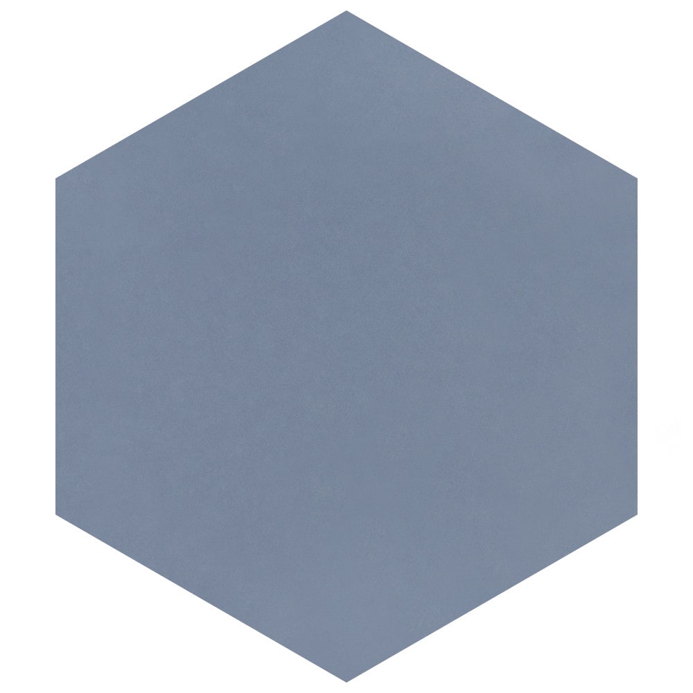 Affinity Tile FCD10DUTX Textile Basic Hex Ducados 8-5/8-in x 9-7/8-in Glazed Porcelain Hexagon Standard Floor and Wall Tile ( 11.5-sq ft Carton )