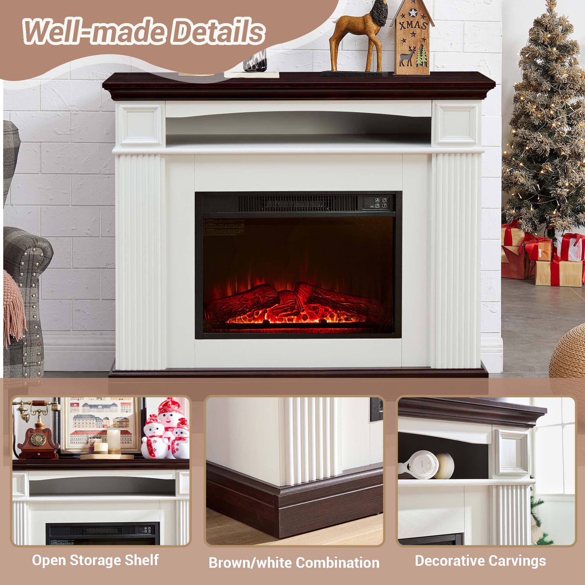 Fun Orange FUN25EF16 Electric-Fireplaces - View #7