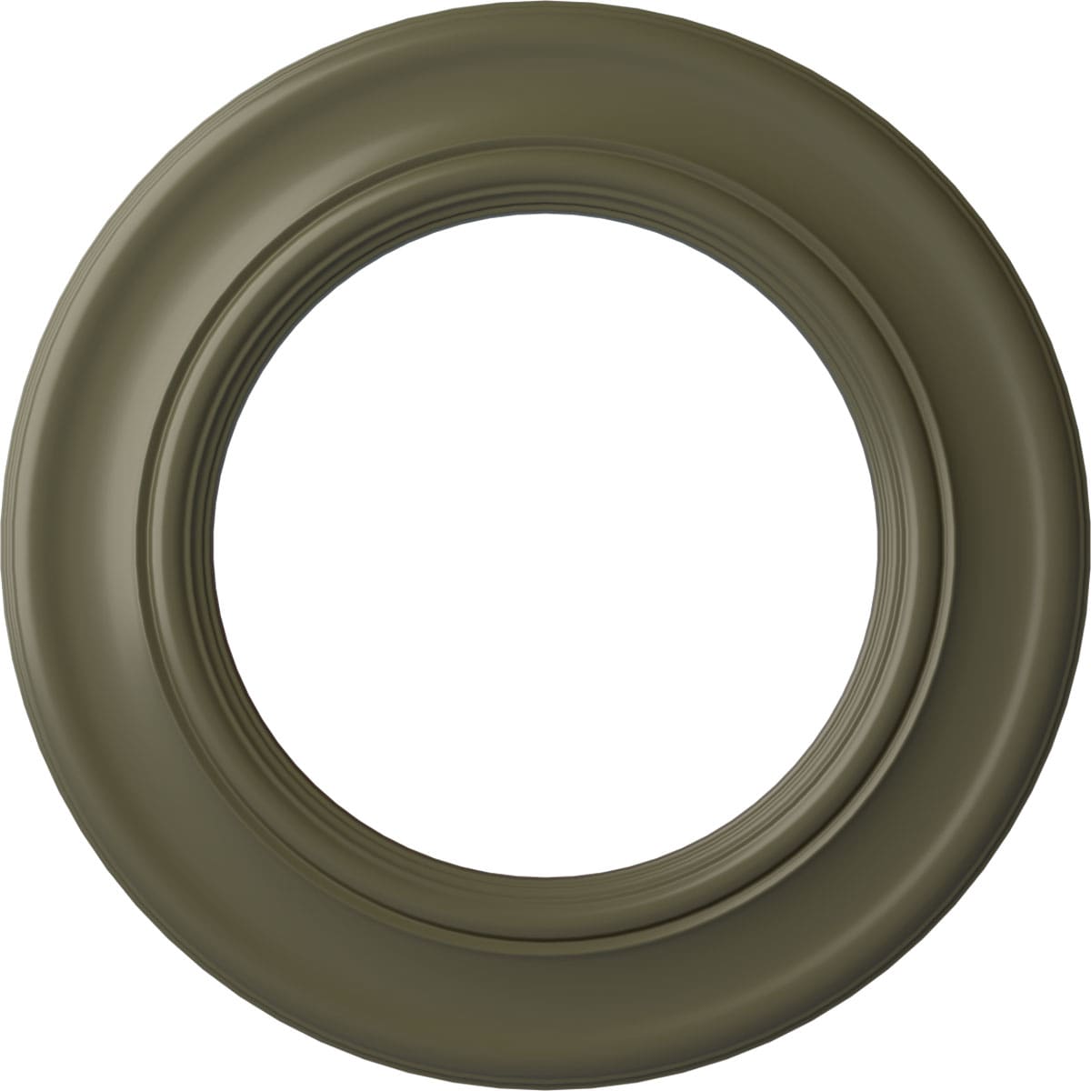 Ekena Millwork CM20HOPTF Holmdel 20.875-in W x 20.875-in L Painted Turtle Polyurethane Whole Ceiling Medallion