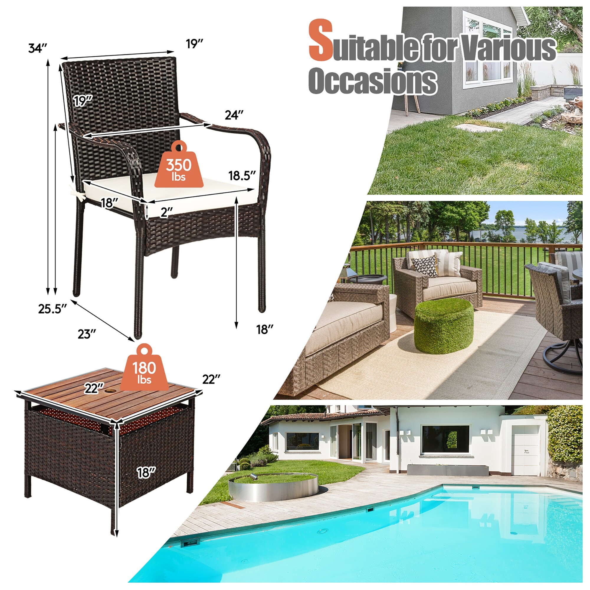 BABOOM BOM-0822-CO Patio-Conversation-Sets - View #3